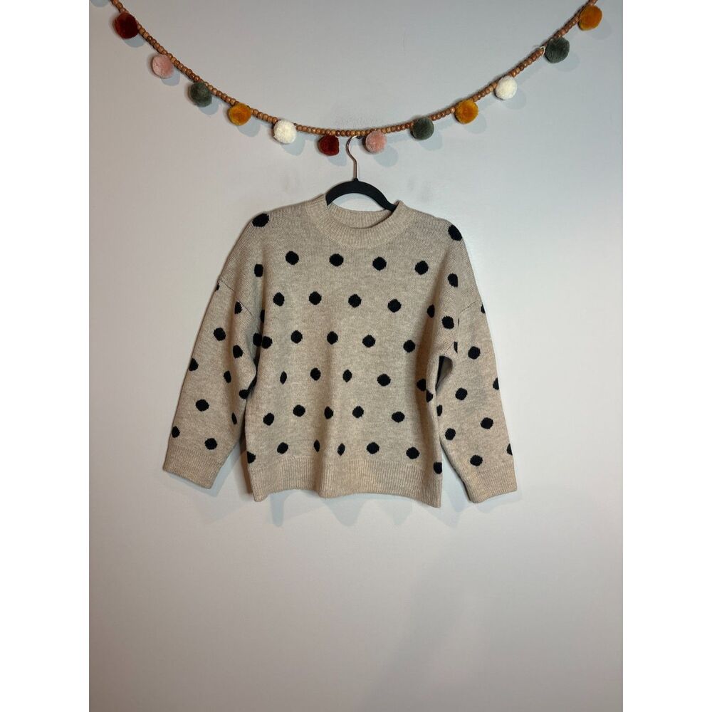 Marshalls thick polka dot sweater